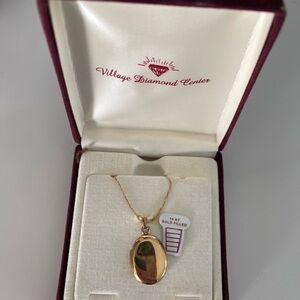 14K Gold Filled Pendant Necklace New In Box